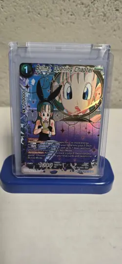 Bandai Bulma, Opening Chapter SCR BT3 Ultimate Holo Dragon Ball Super Card Game - Image 1