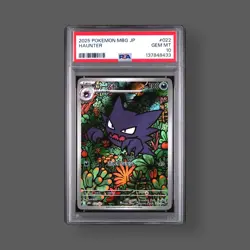 PSA 10 Haunter 022/021 Starter Set Mega Gengar ex Pokemon Card Japanese 2025 - Image 1