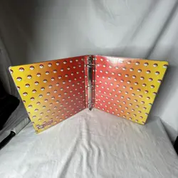 Vtg Pokemon Card 3 Ring Binder 1999 Pokedex Nintendo Vintage Pikachu Meowth 41365040775 - Image 2