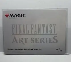 Shadow, Mysterious Assassin Art Card (Gold-Stamped Signature) NM Art Series: FIN - Image 2