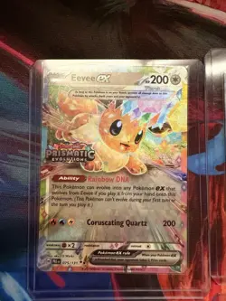 Pokemon Prismatic Evolutions Surprise Box Stamped Promo Cards - Image 2