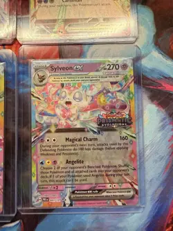 Pokemon Prismatic Evolutions Surprise Box Stamped Promo Cards - Image 5