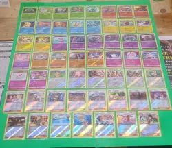 Pokemon Hidden Fates Shiny Set Of Complete Reverse Holo Cards Lot 55 NM-MINT - Image 1