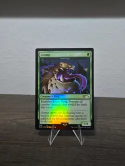 MTG TCG Gromp - Spore Frog #696 Foil - Image 1