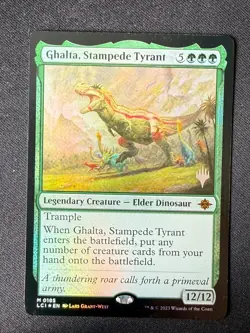 Ghalta, Stampede Tyrant - Lost Caverns of Ixalan PROMO FOIL (MTG) NM - Image 1