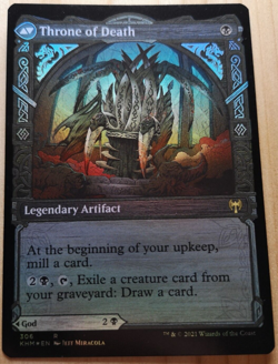 Egon, god Of Death - Showcase - Foil - Kaldheim - NM - EN - 306 - Image 2