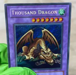 Yugioh Thousand Dragon MRD-143 Secret Rare 1st Ed - LP - Image 2