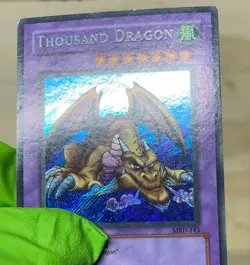 Yugioh Thousand Dragon MRD-143 Secret Rare 1st Ed - LP - Image 3