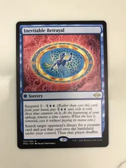 Inevitable Betrayal MTG Magic the Gathering Card NM Mint Modern Horizons MH2 - Image 1
