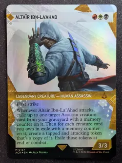 Altair Ibn-La'Ahad - Foil Showcase - UB: Assassin's Creed (MTG) - Image 1