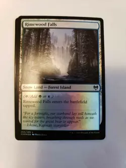 Magic The Gathering TM Rimewood Falls 266/285 L A3 | 1 card - Image 1
