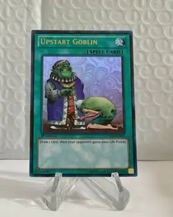 Yugioh Upstart Goblin - Ultra Rare - Unlimited - NM - LCYW-EN265 - Image 1