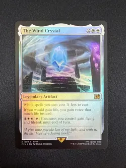 The Wind Crystal (FOIL) - Final Fantasy (Magic the Gathering) NM - Image 1