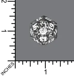 Brand New D20 Spindown Magic Spindown Die - Kaladesh - Black MTG Dice D20 - Image 1