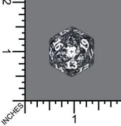 Magic Spindown Die - Zendikar Rising - Black (MTG Dice) Brand New - Image 1