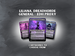 Liliana, Dreadhorde General - Custom Card - Image 1