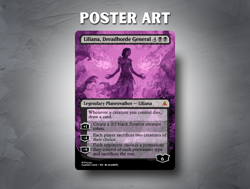 Liliana, Dreadhorde General - Custom Card - Image 3