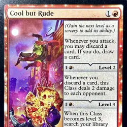 Cool but Rude - REG - MTG - TMT - 0089 - RARE ~ NM - Image 1