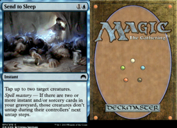 Magic the Gathering -MTG- Send to Sleep Foil - Image 1