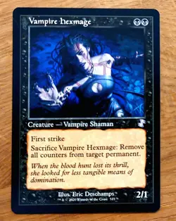 MtG Magic: Vampirische Fluchmagierin,Vampire Hexmage, English, Vampir - Image 1