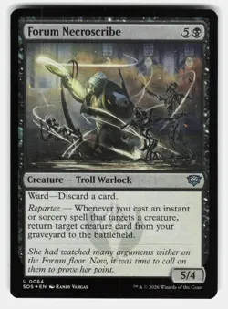 FORUM NECROSCRIBE FOIL - Magic: The Gathering - VARGAS NM/M - Image 1