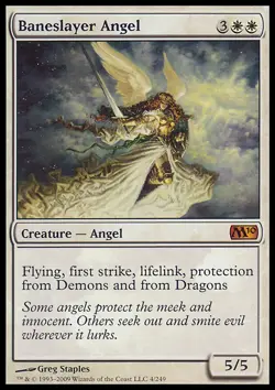 MTG BANESLAYER ANGEL EXC - ANGELO FLAGELLATORE - M10 - MAGIC - Image 1