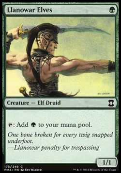 2x LLANOWAR ELVES - Elf - Various Sets - MTG - NM - Magic the Gathering - Image 2
