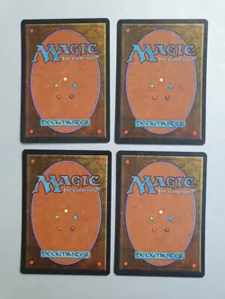Earthbind x4 PLAYSET , MTG Revised Ed. (1994) Common Red Enchant Creature NM - Image 2