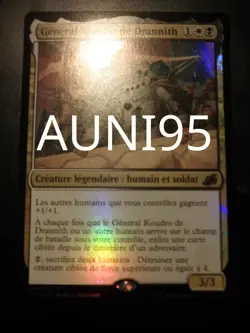 mtg magic General Kudro of Drannith FOIL FRENCH vf fr General Koudro de Drannith - Image 1