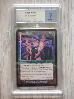 mtg magic cabal ritual FOIL torment ENGLISH messe de la coterie tourment - Image 1
