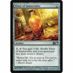 1x ELIXIR OF IMMORTALITY - M12/M11 - MTG - Magic the Gathering - Image 1