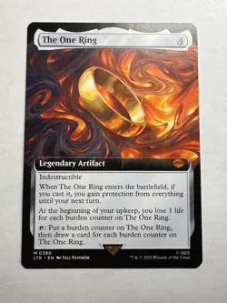 Wizards of the Coast MTG The One Ring 380 LTR Extended Art Mythic Regular ENG - Image 1