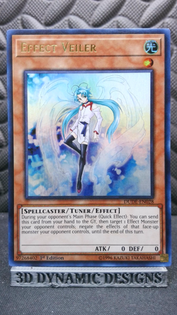 | Yugioh Effect Veiler DUDE-EN028 1st Ultra Rare Duel Devastator NM- 🔥 | - Image 1