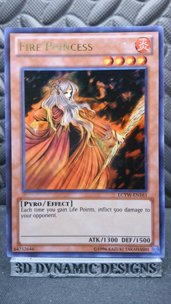 | Yugioh Fire Princess LCYW-EN161 Ultra Rare Legendary Yugis World NM- 🔥 | - Image 1