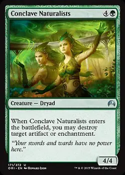 MTG - Conclave Naturalists - Foil Magic Origins - Image 1