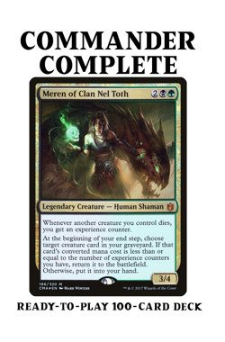 Meren of Clan Nel Toth SACRIFICE AND REANIMATION Magic MTG Custom Commander Deck - Image 1