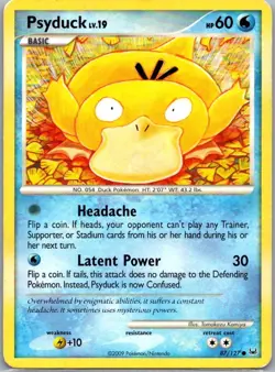Psyduck Common Pokemon Platinum 87/127 MP - Image 1
