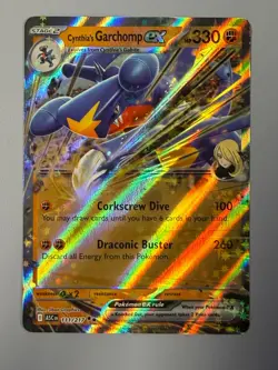 Cynthia's Garchomp ex 104/182 Pokemon Destined Rivals - NM/M - Image 1