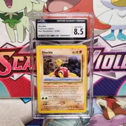 CGC 8.5 Shuckle 51/64 - Neo Revelation - Pokemon TCG - SHIPS FAST - Image 1