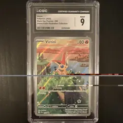 Victini Sv Scarlet & Violet Promo Holo CGC 9 208/UUU 80 HP English - Image 1