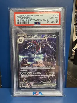 2025 Pokemon White Flare Hydreigon Special Illustration Rare PSA 10 - Image 1