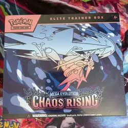 Pokemon TCG Chaos Rising Elite Trainer Box ETB New and Sealed - Image 1