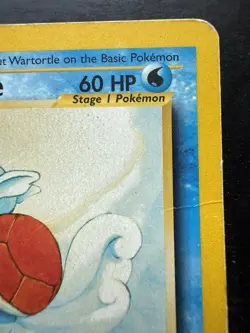 Pokemon Wartortle 15/18 Southern Islands Regular Promo (HP/Damaged) - Image 3