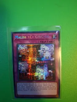 Yugioh! Maliss C GWC-06 MP25-EN128 Prismatic Secret Rare 1st Edition NM - Image 1
