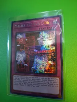Yugioh! Maliss C GWC-06 MP25-EN128 Prismatic Secret Rare 1st Edition NM - Image 2