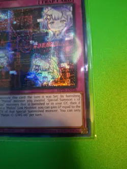 Yugioh! Maliss C GWC-06 MP25-EN128 Prismatic Secret Rare 1st Edition NM - Image 3
