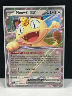 Pokemon Perfect Order Meowth ex 062/088 NM - Image 1
