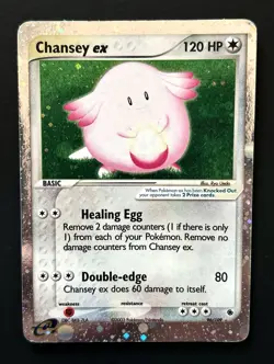Chansey ex 96/109 Ex Ruby & Sapphire Rare Holo - Image 1