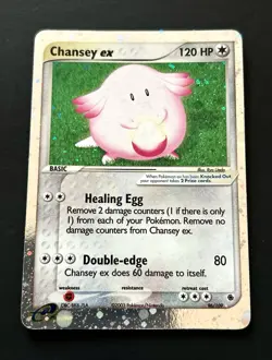 Chansey ex 96/109 Ex Ruby & Sapphire Rare Holo - Image 2
