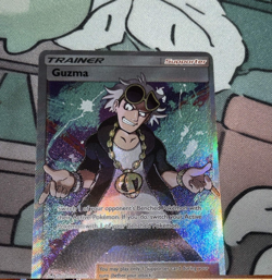 2017 Pokemon Sun & Moon Burning Shadows Guzma #143/147 LP - Image 1
